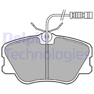 Тормозные колодки, дисковые. Delphi LP608