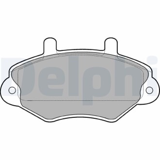 Тормозные колодки, дисковые. Delphi LP767