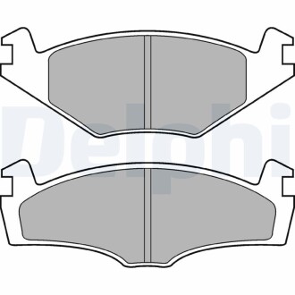 Тормозные колодки, дисковые. Delphi LP979