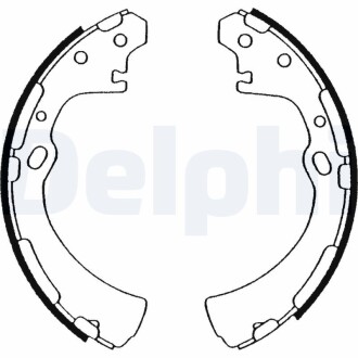 Гальмівні колодки, барабанні Delphi LS1505