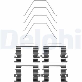 Монтажний компл.,гальм.колодки Delphi LX0669