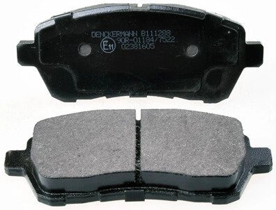 Тормозные колодки дисковые перед. Ford Fiesta VI 08-/Mazda 2 (DE) 07- Denckermann B111288