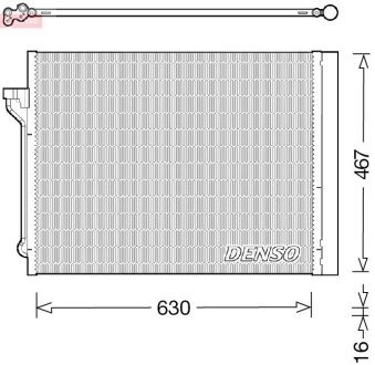 Радиатор кондиционера (Конденсатор) DENSO DCN05029