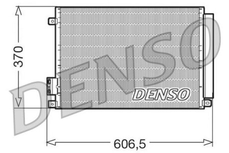 Конденсер кондиціонера DENSO DCN09045