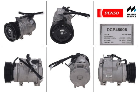 Компрессор кондиционера новый MITSUBISHI Pajero 07-21 DENSO DCP45006