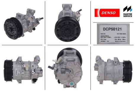 Компресор кондиціонера новий TOYOTA Avensis 03-10 DENSO DCP50121 (фото 1)