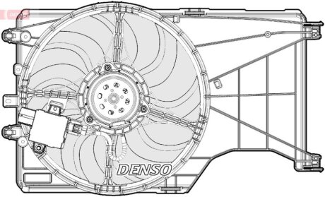 Вентилятор охолодження радіатора DENSO DER20001 (фото 1)