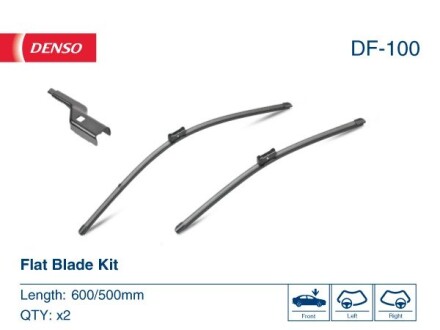 Комплект стеклоочистителей DENSO DF-100