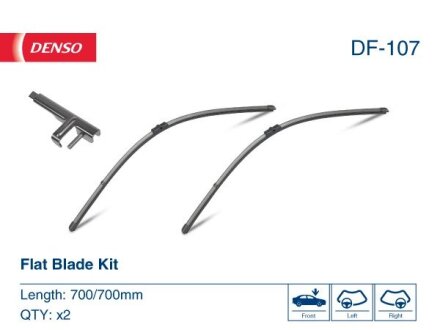 Щітки склоочисника DENSO DF107