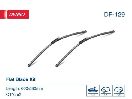 Щетки стеклоочистителя DENSO DF129