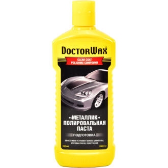 Поліроль для кузова металік Clear Coat Polishing Compound 300мл DW8312 (12) Doctor Wax 009603083120