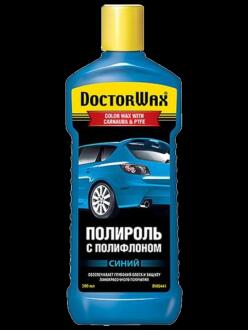 Поліроль для кузова кольорова з поліфлоном синя 300мл DW8441 (12) Doctor Wax 009603084417