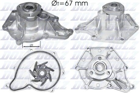 Насос водяний DOLZ A213