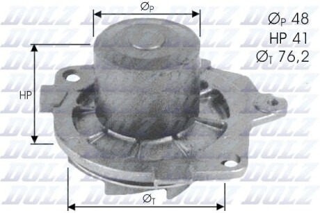 Насос водяний DOLZ S314