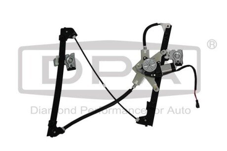 Склопідйомник передній правий з моторчиком VW Caddy (96-03),Polo (96-02)/Seat Ibiza (93-02) DPA 88370536802 (фото 1)