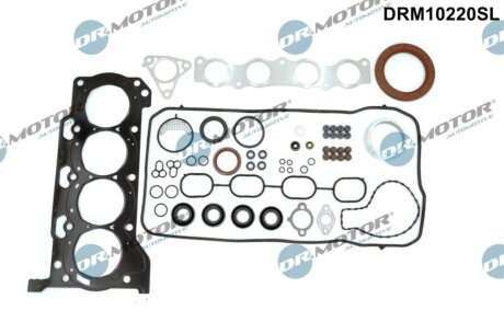 Комплект прокладок из разных материалов DR.MOTOR DRM10220SL