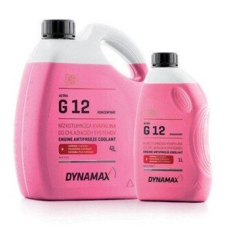 Антифриз G12 COOL ULTRA (красный) концентрат (10L) DYNAMAX 500990