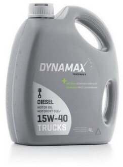 Масло моторне TRUCK. X 15W40 (20L) (EURO 3, MB 228.3) DYNAMAX 502033