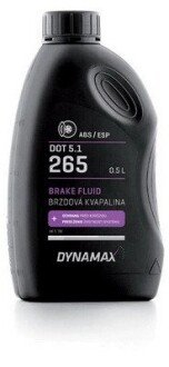 DOT 5.1 (1L) гальмівна рідина DYNAMAX 502105