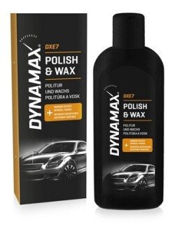 Поліроль кузова з воском (рідина) DXE7 POLISH AND WAX (500ML) DYNAMAX 502473