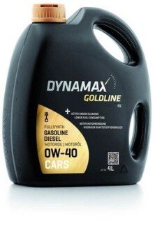 Масло моторне GOLDLINE FS 0W40 (4L) DYNAMAX 502732