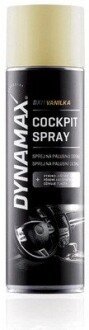 Поліроль торпедо (спрей/ваніль)DXI1 COCKPIT SPRAY VANILLA (500ML) DYNAMAX 606137 (фото 1)