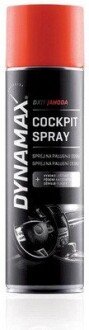 Поліроль торпедо (спрей/полуниця) DXI1 COCKPIT SPRAY STRAWBERRY (500ML) DYNAMAX 606138