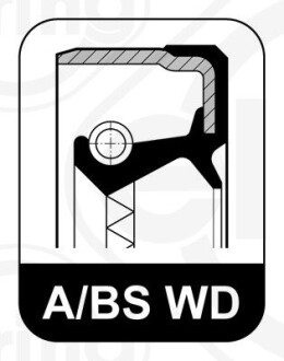 Сальник КПП, VAG B1BASLDRW 60X74X8 ACM ELRING 454.820