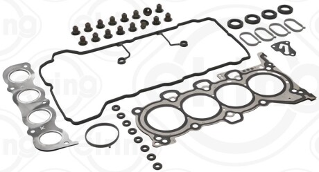 Комплект прокладок, головка циліндрів Hyundai/Kia 2,0 16V F4NA/G4NA/G4NB/G4NC 10- ELRING 864.470 (фото 1)