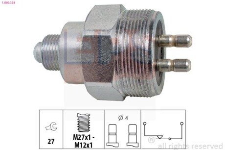 Датчик світла заднього ходу MB Sprinter 901-904 -06 EPS 1.860.324