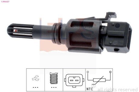 Датчик темп. впуск. воздух BMW 3/5/7 99- EPS 1.994.027