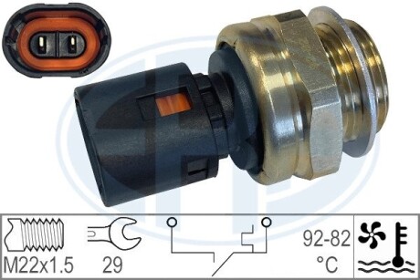 Термовыключатель, вентилятор радиатора (выр-во) ERA 330181
