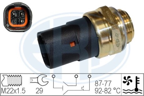 Термовыключатель, вентилятор радиатора (выр-во) ERA 330219
