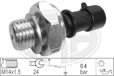 Датчик давления масла DAEWOO LANOS 1.5,1.6, LACETTI 1.6,1.8 (выр-во) ERA 330364