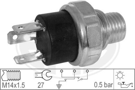 Датчик тиску оливи ERA 330564