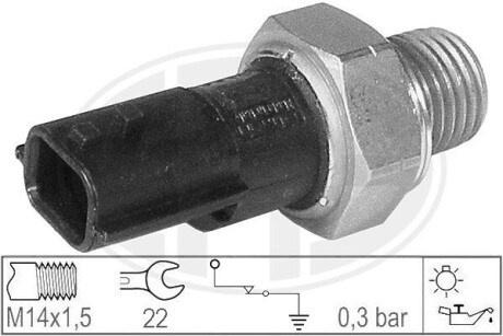 Датчик тиску оливи ERA 330699