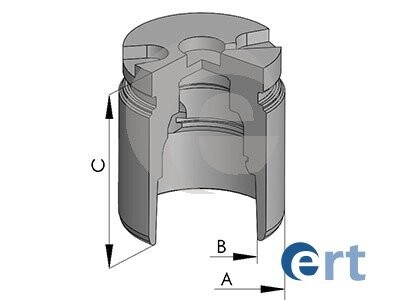 Поршень гальмівного супорту RENAULT Master II 97-10; NISSAN Interstar 01-10; OPEL Movano A 98-10 ERT 150898-C