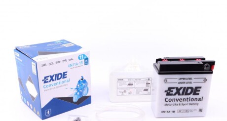 Акумулятор EXIDE 6N11A-1B