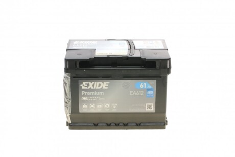 Стартерна батарея (акумулятор) EXIDE EA612