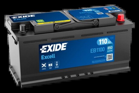 Стартерная батарея (аккумулятор) EXIDE EB1100