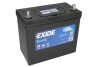 Акумулятор 45Ah-12v EXCELL(234х127х220),R,EN300 Азія тонк.клеми EXIDE EB456 (фото 4)