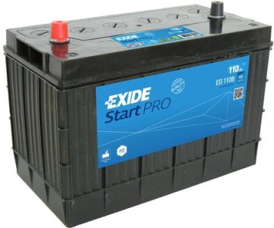 Стартерна батарея (акумулятор) EXIDE EG110B