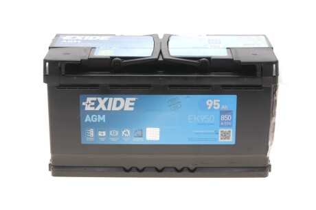 Стартерная батарея (аккумулятор) EXIDE EK950