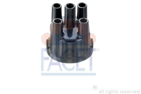 Кришка розподільника запалювання Audi 100/80/A4/ VW Caddy/Golf/Passat/Jetta 1.4-2.0 78-01 (2.7668PHT) FACET 27668PHT