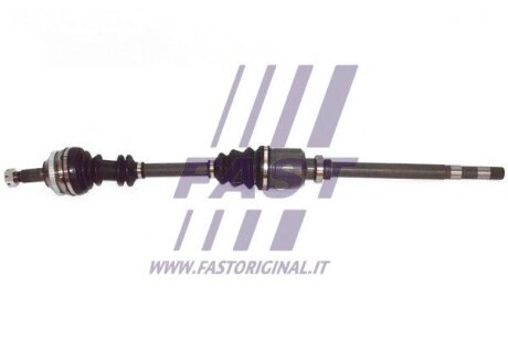 Привод передний прав с abs 1.9TD 8V, 2.1TD 12V Fiat Scudo 95-07, Fiat Ulysse 94-02, Peugeot Expert 95-07, Peugeot 806 98-02, Citroen Jumpy 95-07 FAST FT27110