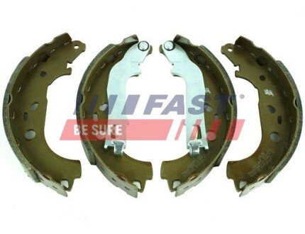 Колодки тормозные барабанные FIAT Doblo 09-15, Doblo 00-13, Doblo 15-23, Idea 03-12; OPEL Combo D 11-18; LANCIA Musa 04-12 FAST FT30069