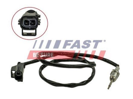 Датчик температури випускних газiв (середн) Transit 2.2 HDI (12-) FAST FT80224