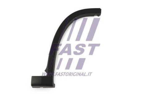 Накладка крила перед.прав. Fiat Ducato (06-)(14-) BLACK FAST FT90869