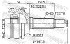 ШРУС ЗОВНІШНІЙ 21X51X23 FEBEST 1510-002A43 (фото 2)