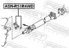 Хрестовина карданного валу NAVARA 2.5 01- (27x92) FEBEST ASN-R51R4WD (фото 2)